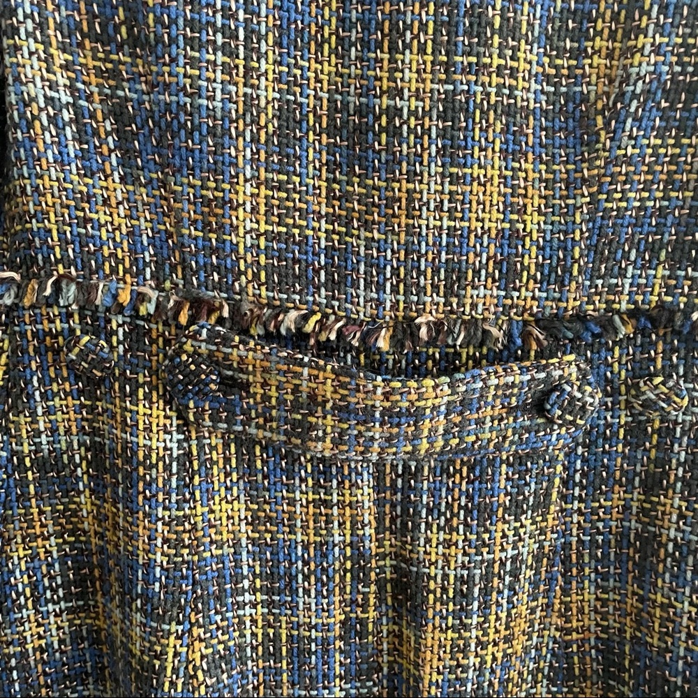 True Meaning Plaid Fringe Coat - Picture 9 of 9